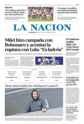 Cover of La Nacion