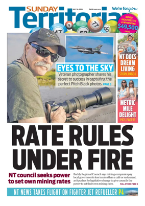 Cover of Sunday Territorian
