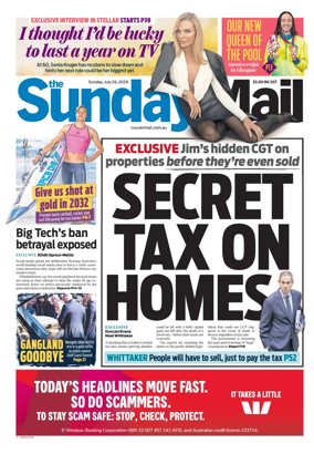 Cover of The Courier-Mail