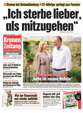 Cover of Kronen Zeitung