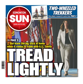 Cover of Edmonton Sun