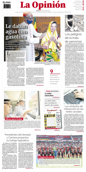 Cover of La Opinion