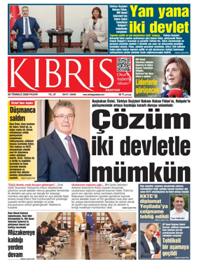 Cover of Kibris Gazetesi