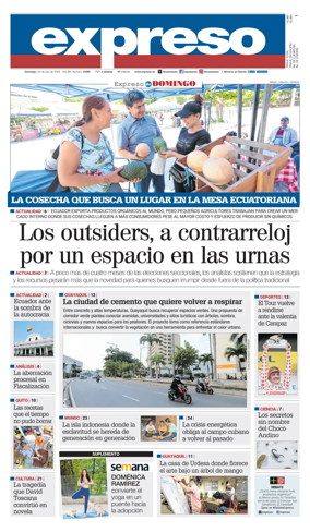 Cover of Diario Expreso