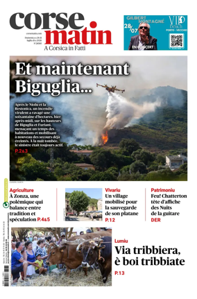 Cover of Corse Matin