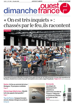 Cover of Dimanche Ouest France (Loire-Atlantique)