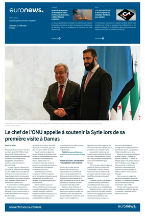Cover of EuroNews (French Edition)