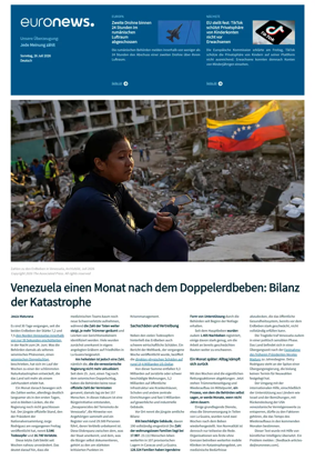 Cover of Euronews (German Edition)