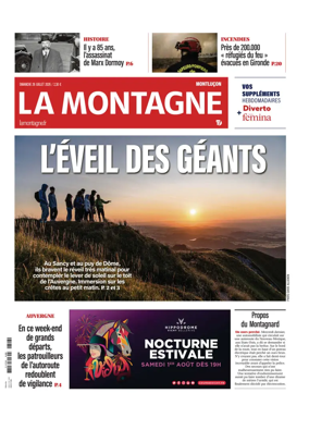 Cover of La Montagne (Montlucon)