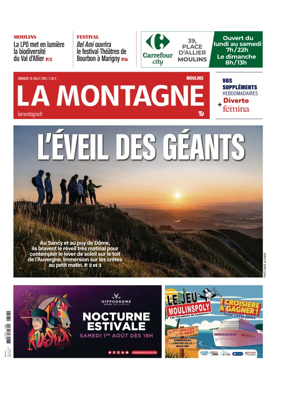Cover of La Montagne (Moulins)