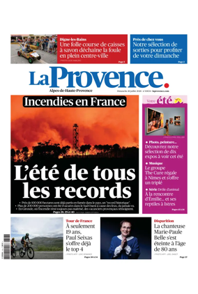 Cover of La Provence Alpes-de-Haute-Provence