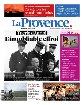 Cover of La Provence Aubagne-La Ciotat