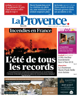 Cover of La Provence Marseille