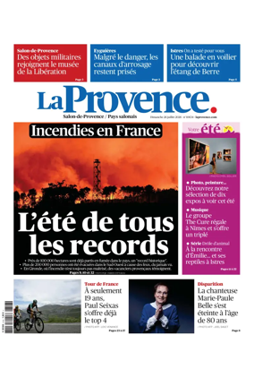 Cover of La Provence Salon-de-Provence / Pays salonais