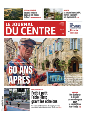 Cover of Le Journal du Centre