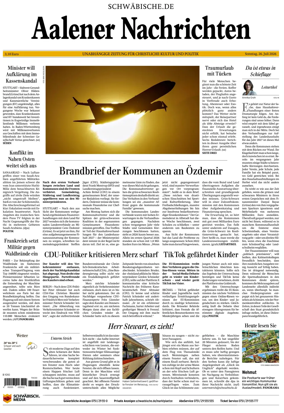 Cover of Aalener Nachrichten
