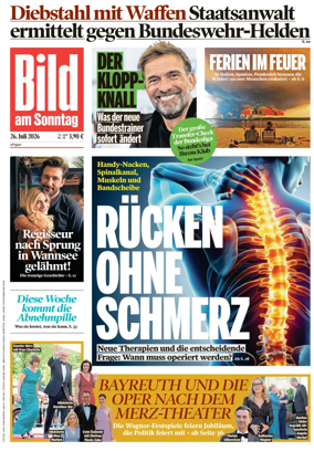 Cover of Bild am Sonntag