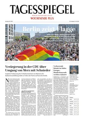 Cover of Der Tagesspiegel