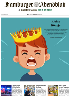 Cover of Hamburger Abendblatt am Sonntag