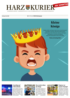 Cover of Harz Kurier am Sonntag