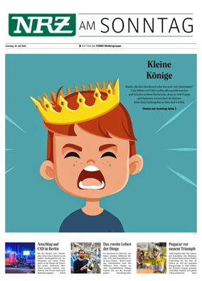 Cover of Neue Rhein Zeitung (NRZ am Sonntag)