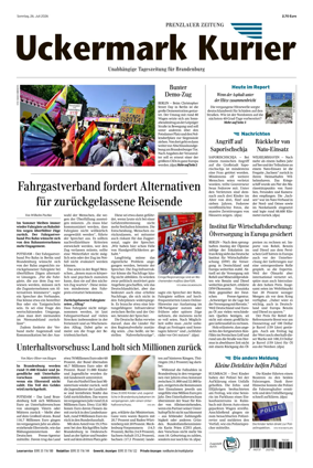Cover of Prenzlauer Zeitung