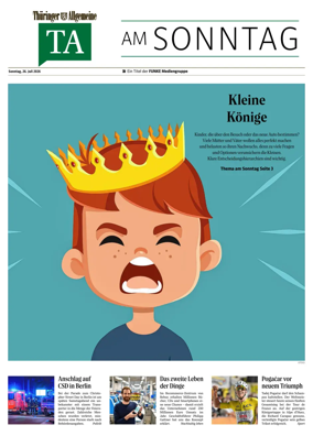 Cover of Thuringer Allgemeine (TA am Sonntag)