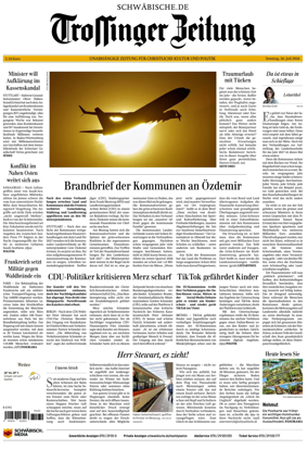 Cover of Trossinger Zeitung