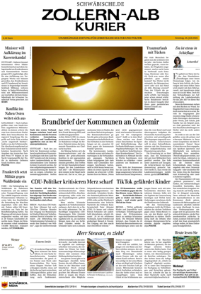 Cover of Zollern-Alb-Kurier (Balingen)