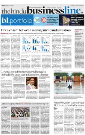 Cover of BusinessLine (Kolkata)