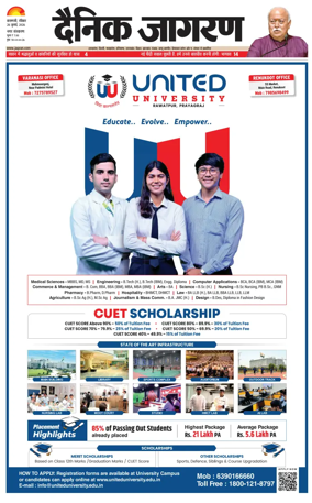 Cover of Dainik Jagran - Varanasi