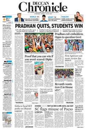 Cover of Deccan Chronicle