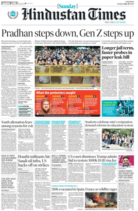 Cover of Hindustan Times ST (Pune)