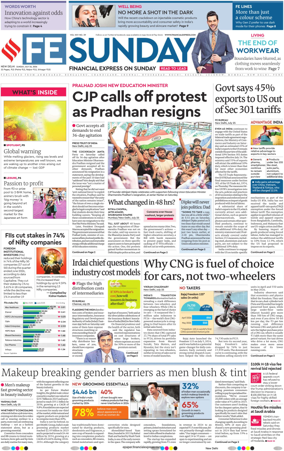 Cover of The Financial Express