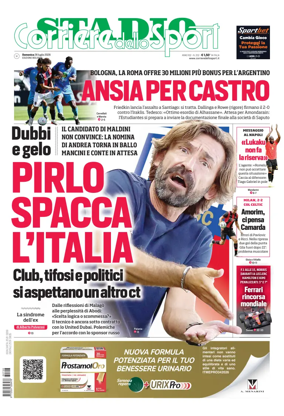 Cover of Corriere dello Sport Stadio (Bologna)