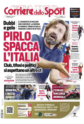 Cover of Corriere dello Sport