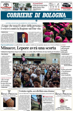 Cover of Corriere di Bologna