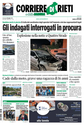 Cover of Corriere di Rieti