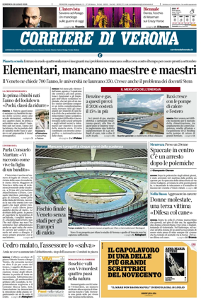 Cover of Corriere di Verona