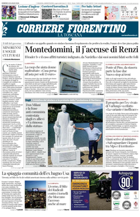 Cover of Corriere Fiorentino