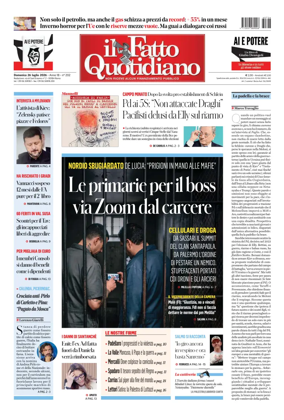 Cover of Il Fatto Quotidiano