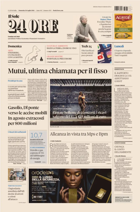 Cover of Il Sole 24 Ore