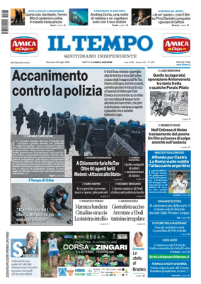 Cover of Il Tempo (Nazionale)