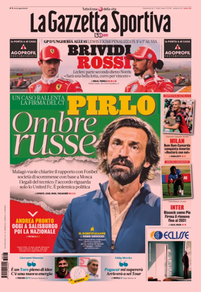 Cover of La Gazzetta dello Sport - Milano
