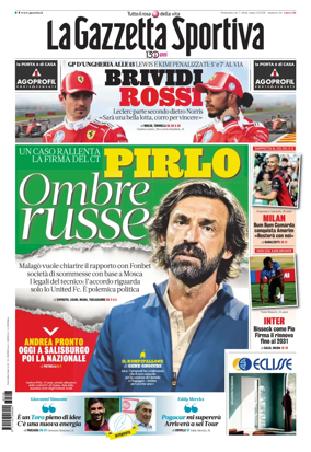 Cover of La Gazzetta dello Sport - Roma
