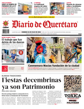 Cover of Diario de Queretaro