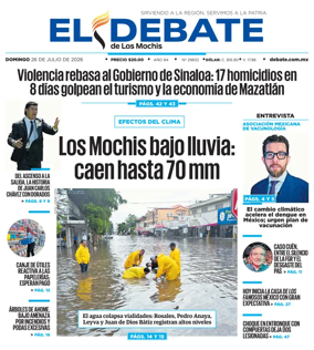 Cover of El Debate de Los Mochis