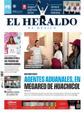 Cover of El Heraldo de Mexico
