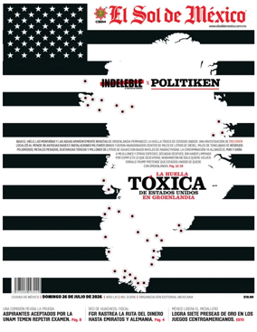 Cover of El Sol de Mexico