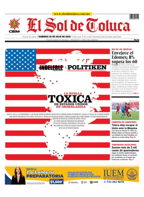 Cover of El Sol de Toluca